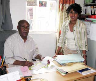 Dr. Fisseha and Selomie