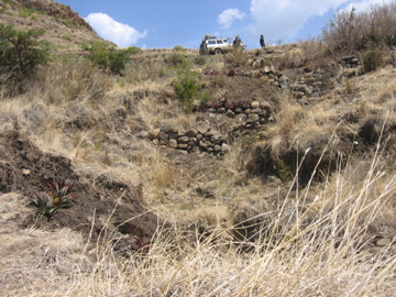 Stone bend at the village of Workegur